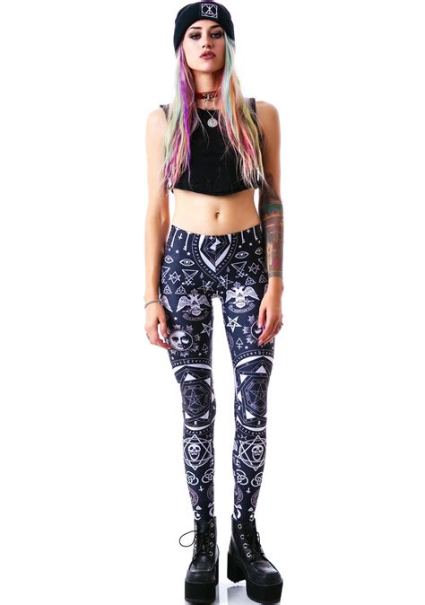 A Haunting Trend: The Rising Popularity of Occult Doll Leggings